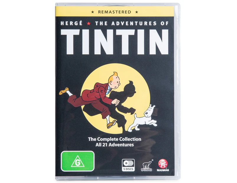 The Adventures Of Tintin: Remastered DVD (G)