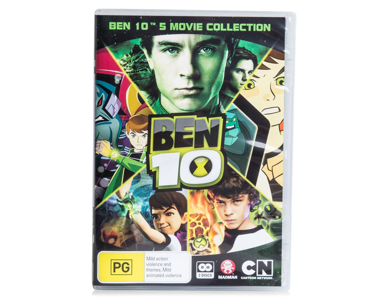 Ben 10 5-Movie Collection DVD (PG) .au