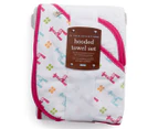 JJ Cole Collections Hooded Towel Set - Giraffe