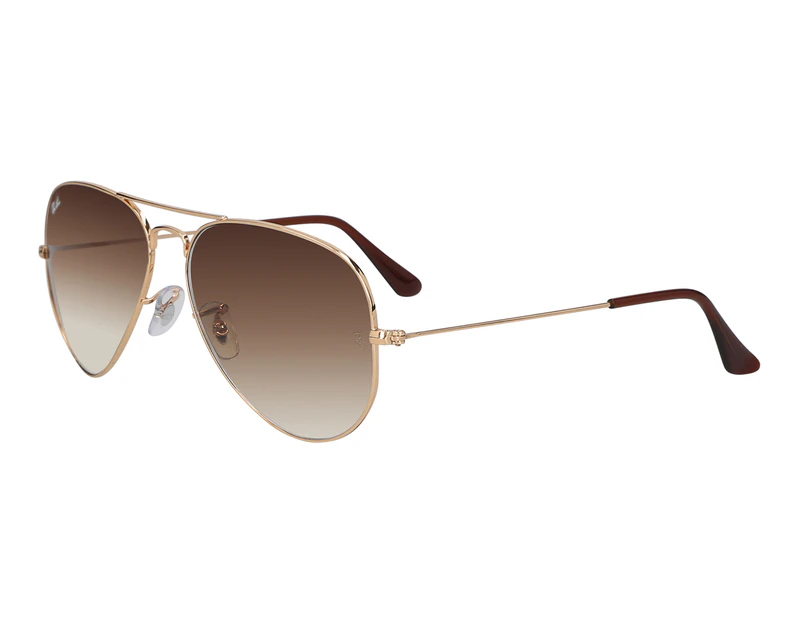 Ray-Ban Aviator RB3025 Sunglasses - Gold/Brown