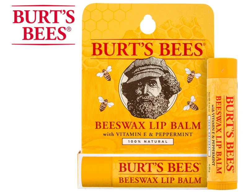 Burt's Bees Beeswax Lip Balm Tube