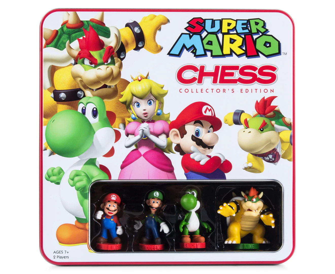 The Op Super Mario Chess Collectors Edition Miniature Figure Board Game Toy