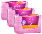 3 x Poise Liners Light 18pk