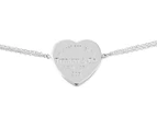 Tiffany & Co. "Return To Tiffany" Medium Heart Tag Bracelet - Silver