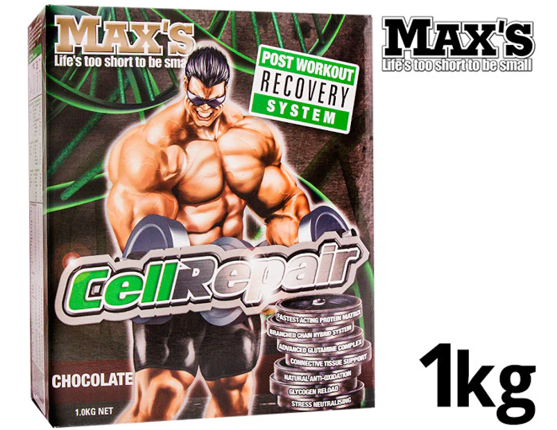 Max's Cell Repair Recovery Powder Chocolate 1kg