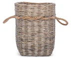 Nested Willow Laundry Baskets w/ Rope Handle 2-Pack