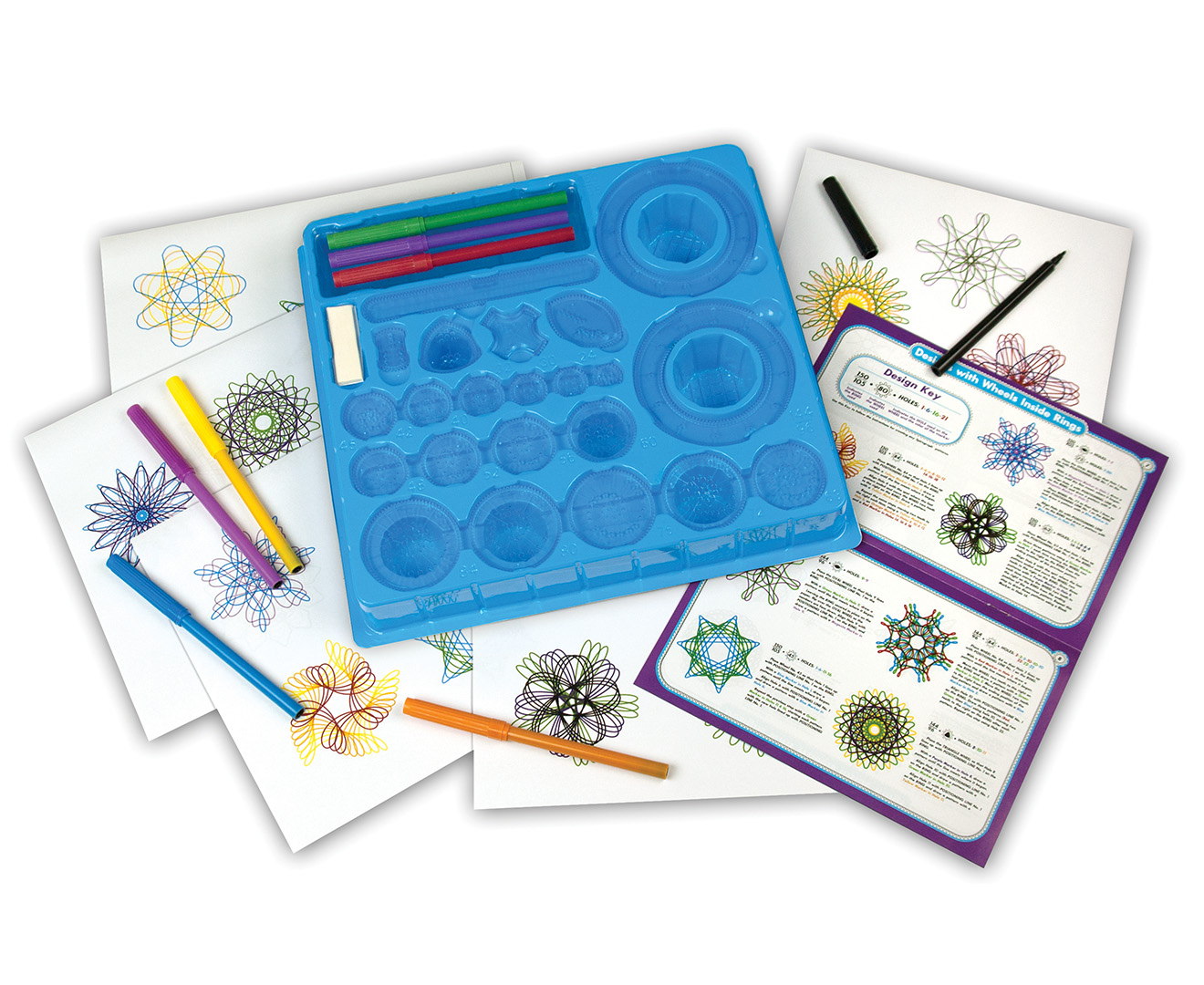 Spirograph Kit W/Markers