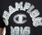 Champion Men's Varsity Print Tee - Black