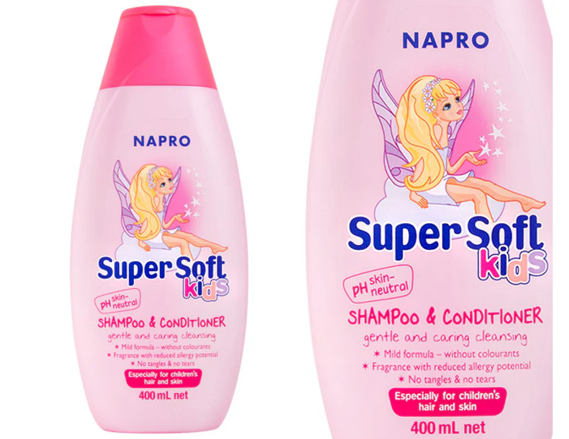 Napro Kids Shampoo & Conditioner Super Soft 400mL