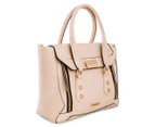 Tony Bianco Amy Zip Tote - Beige