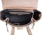 Tony Bianco Amy Zip Tote - Beige