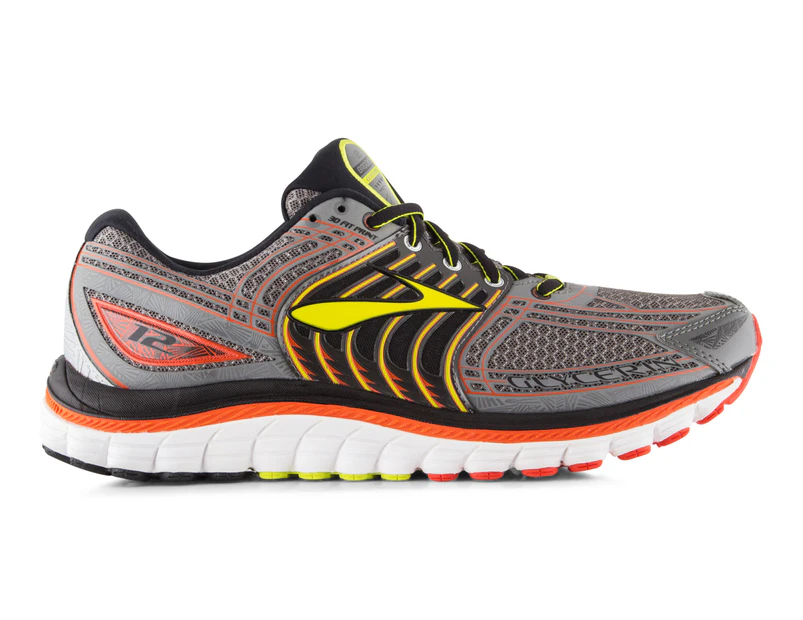 Brooks Men's Glycerin 12 - Castlerock/Lime/Torch