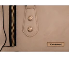 Tony Bianco Amy Zip Tote - Beige