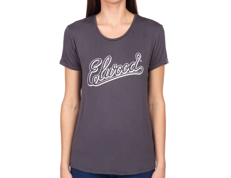 Preview image Elwood Women's Alice Tee - Charcoal