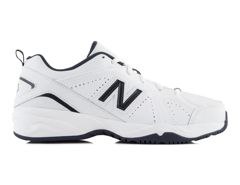 New Balance Boys' 624 Shoe - White/Navy