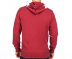 Elwood Men's Case Zip Thru Hood - Scarlet