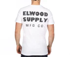 Elwood Men's Freedom Tee - White