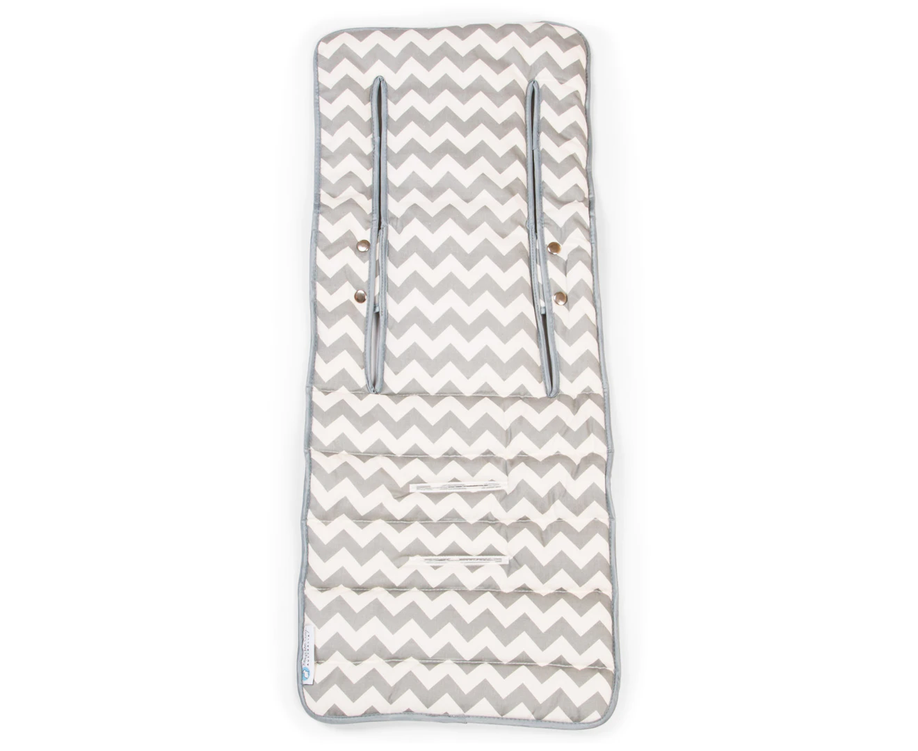 Keep Me Cosy Baby Pram Liner - Grey Chevron