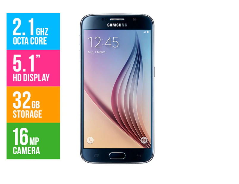 Samsung 32GB Galaxy S6 Smartphone - Black/Unlocked