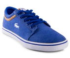 Lacoste Women's Vaultstar Sleek Shoe - Blue/White