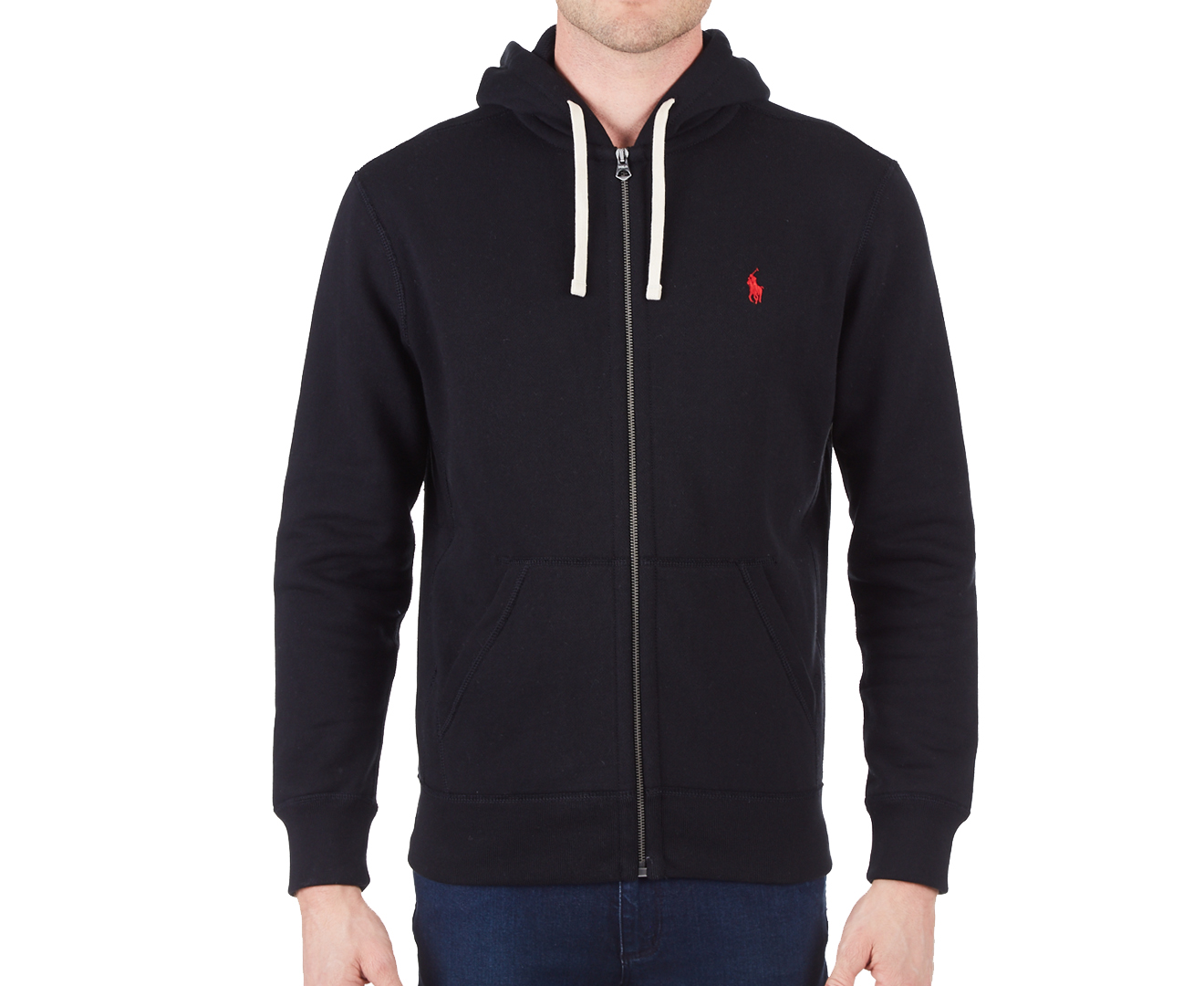 Polo Ralph Lauren Men's Classic Fleece Full Zip Hoodie - Black | Catch ...