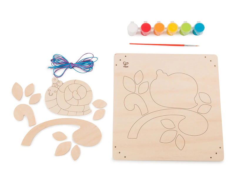 Hape Happy Snail Paint & Frame