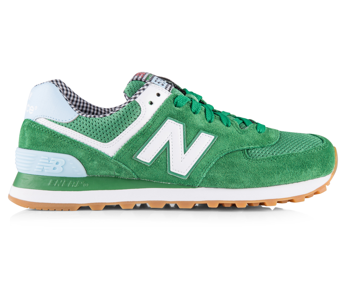 New Balance Classics 574 Womens Shoe - Green | Catch.com.au