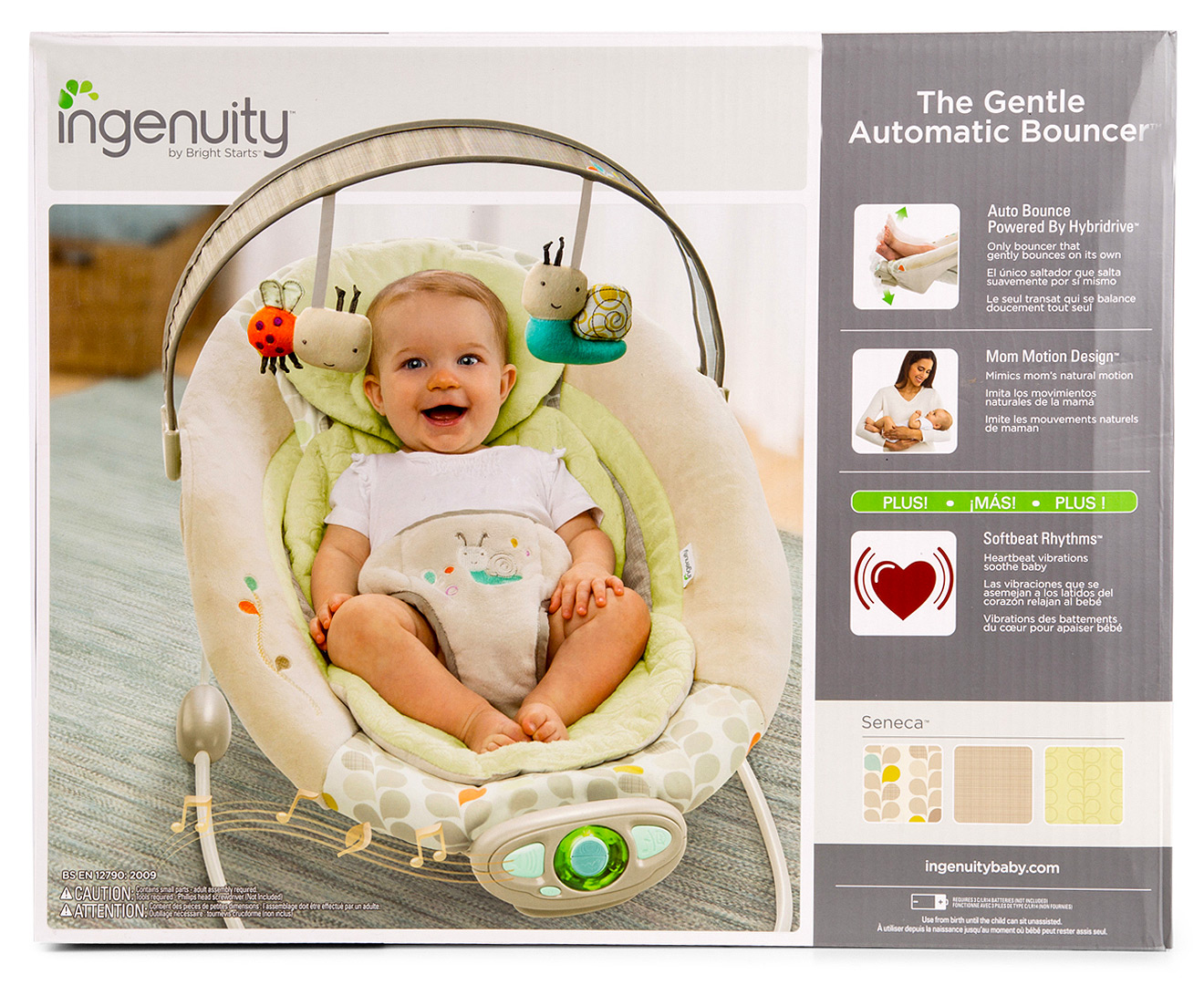 ingenuity the gentle automatic bouncer