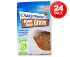24 x Weight Watchers Gravy Mix Brown Onion 20g