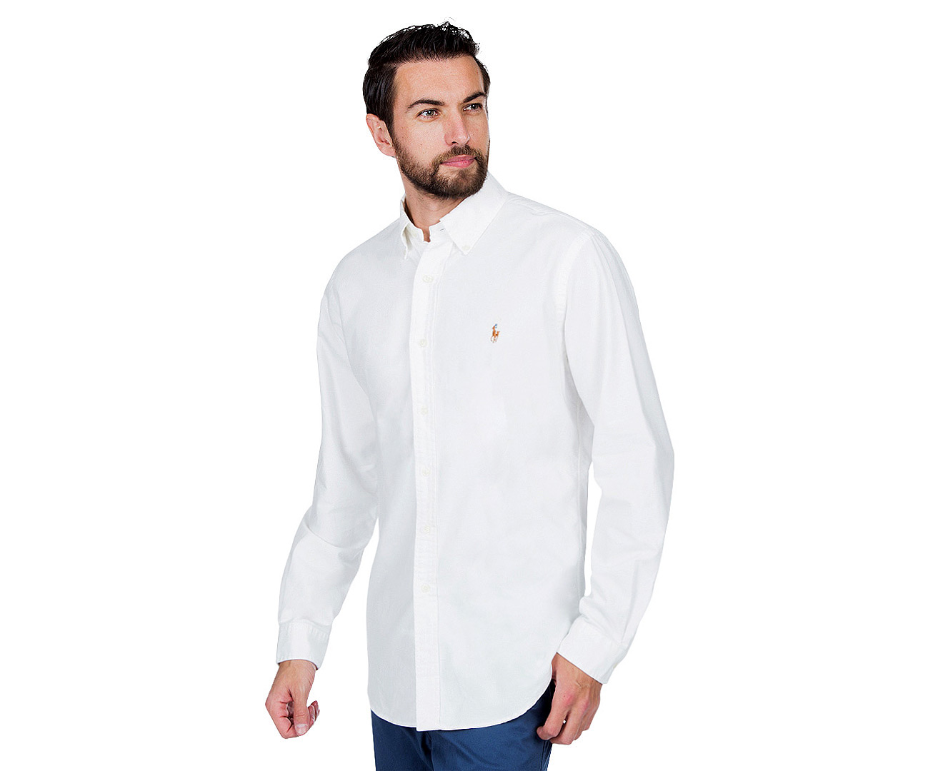 Polo Ralph Lauren Men's Classic Fit Shirt - White | Catch.com.au