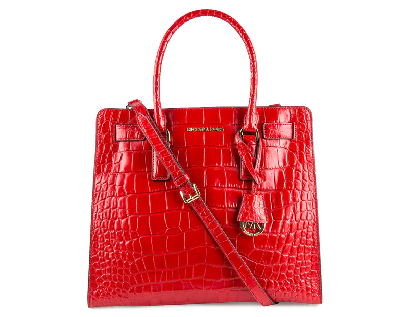 Michael Kors Dillon Leather Tote - Chili 