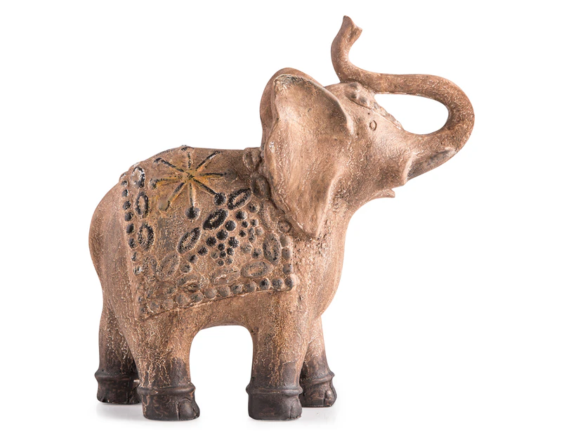Facing Forward 22cm Elephant Figure