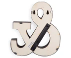 Marquee Ampersand 24cm LED Wall Light - Silver