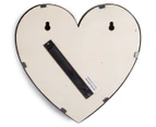 Marquee Heart 27cm LED Wall Light - Silver