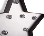 Marquee Star 31.5cm LED Wall Light - Silver