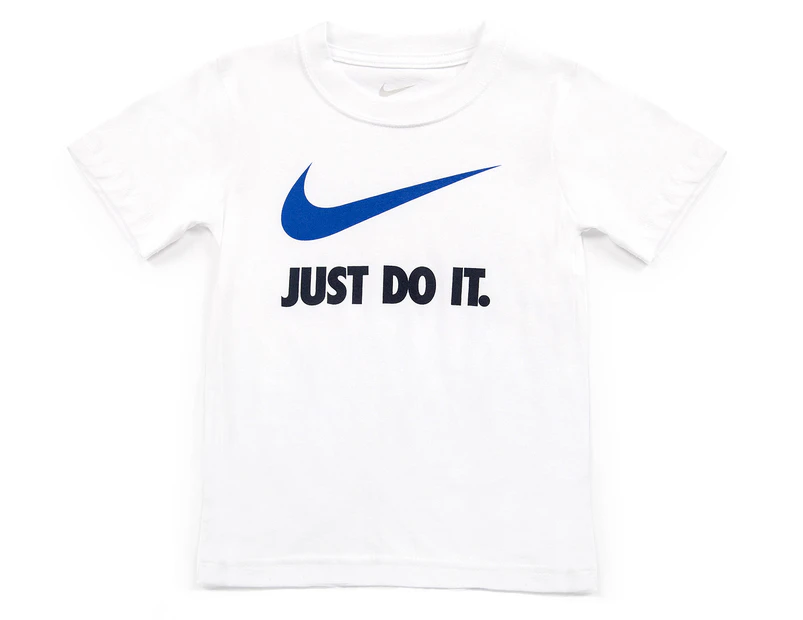 Nike Boys Just Do It Tee - White