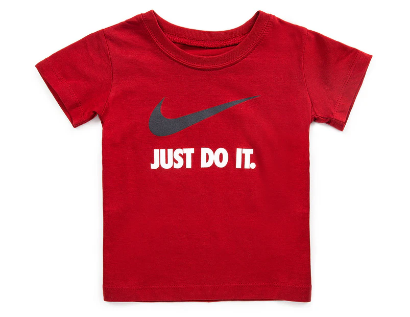 Nike Baby Just Do It Tee - Varsity Red