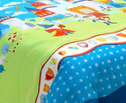 Freckles Good Knight Double Quilt Cover Set - Multicoloured