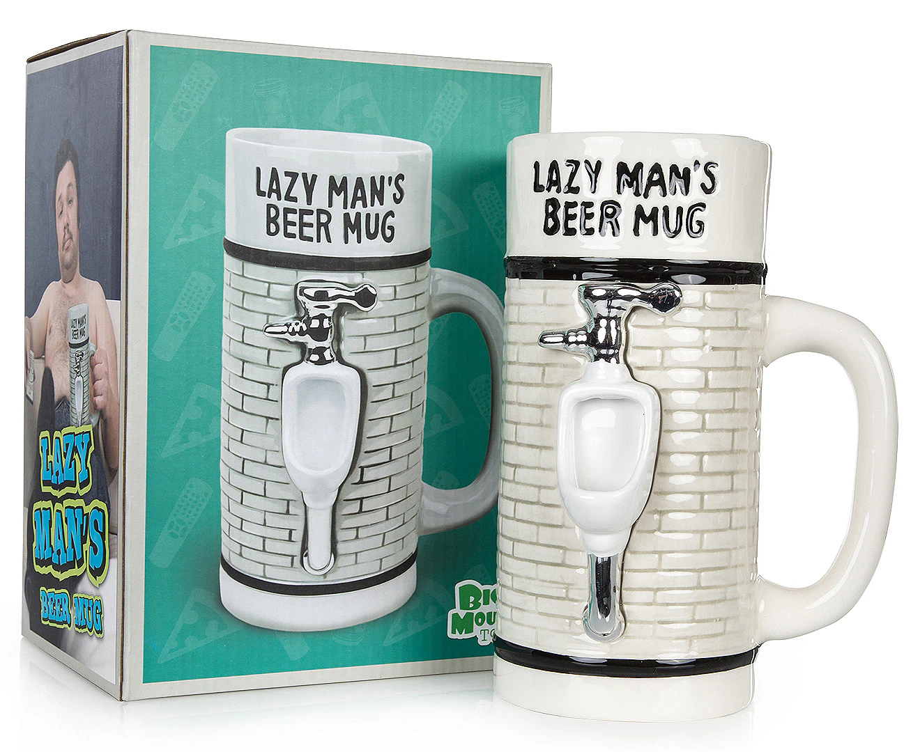 Lazy Man's 825mL Beer Mug