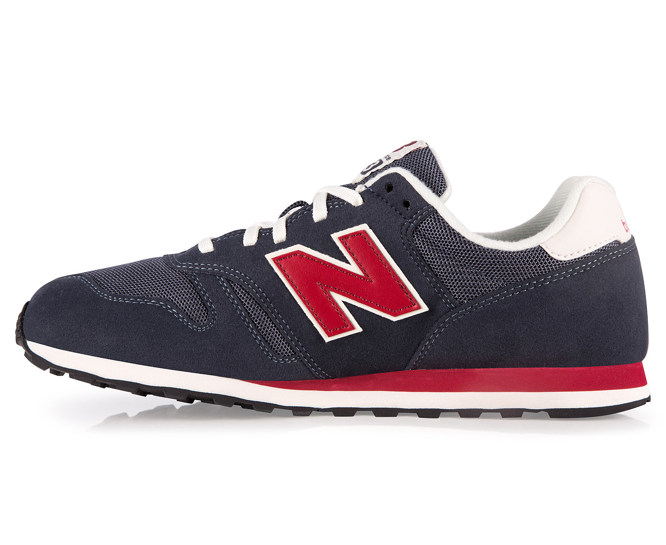 new balance 373 navy red