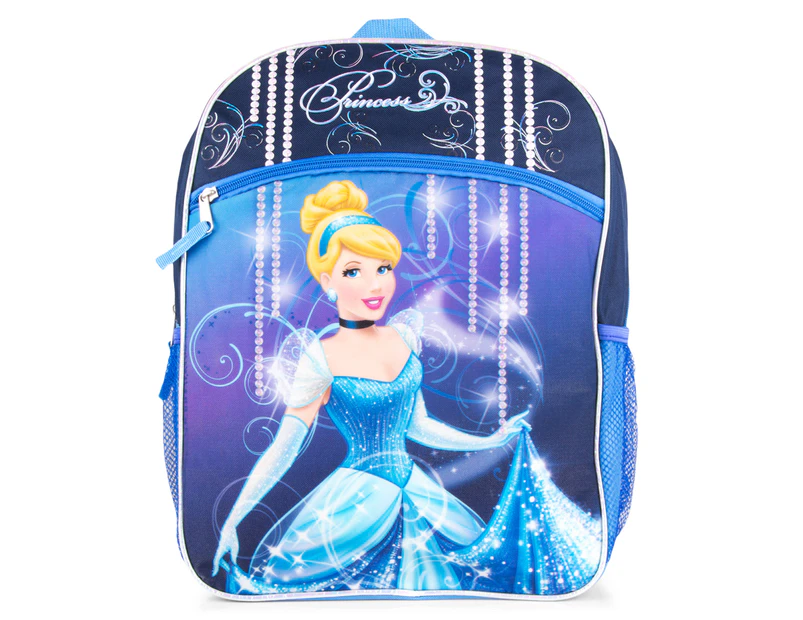 Cinderella 16" Backpack - Blue