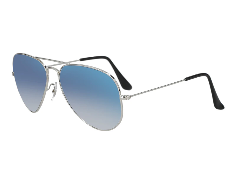 Ray-Ban Aviator Metal RB3025 Sunglasses - Silver/Blue