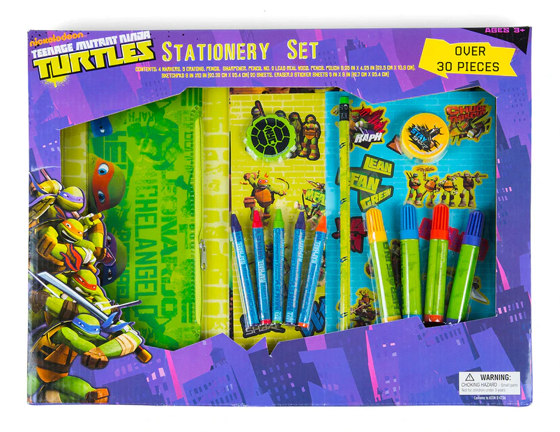 Teenage Mutant Ninja Turtles 30Pc Stationery Set