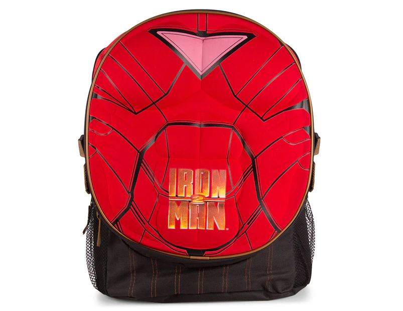 Iron Man Chest Shape Boys' Backpack - Red