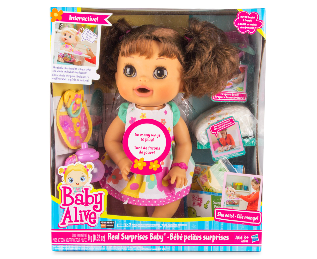 hasbro baby alive real surprises baby doll