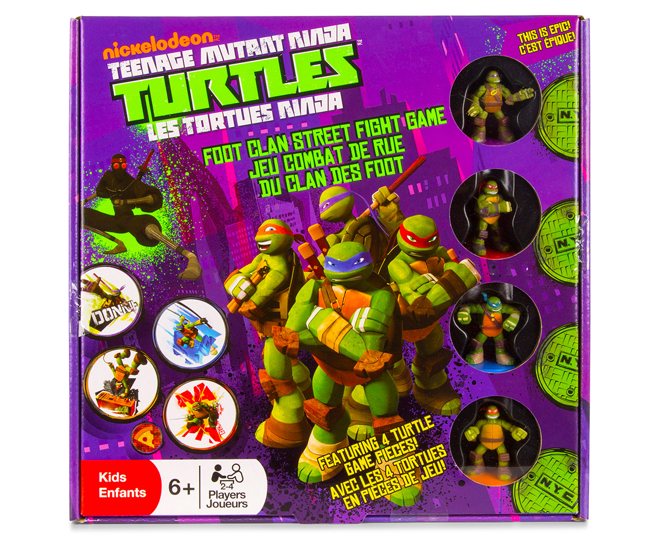 teenage mutant ninja turtles fighting game