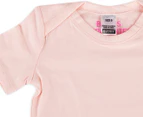 Bonds Baby Newborn Stretchies Short Sleeve Tee - Pink