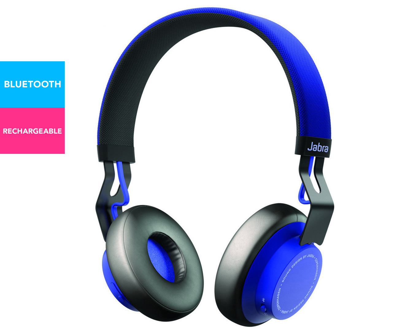 Jabra Move Wireless Headphones - Blue | Catch.co.nz