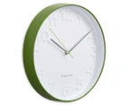 Metro 29.5cm Wall Clock - Green
