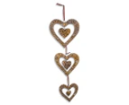 Cascading Willow Weave Heart Hanger 3-Pack